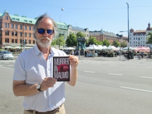 Author at market in Möllevången